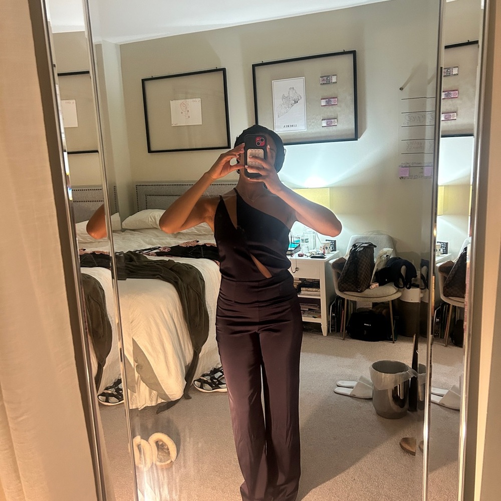 OML Purple Jumpsuit urban outfitters